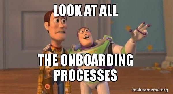 Multiple customer onboarding processes